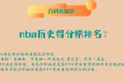 哔哩哔哩：nba总得分榜历史排名：nba历史得分榜排名？